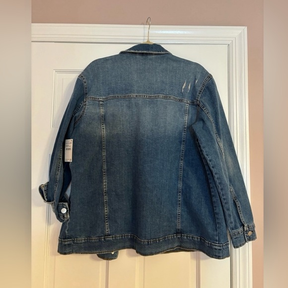 NWT Caslon Classic Denim Jacket - Picture 4 of 7